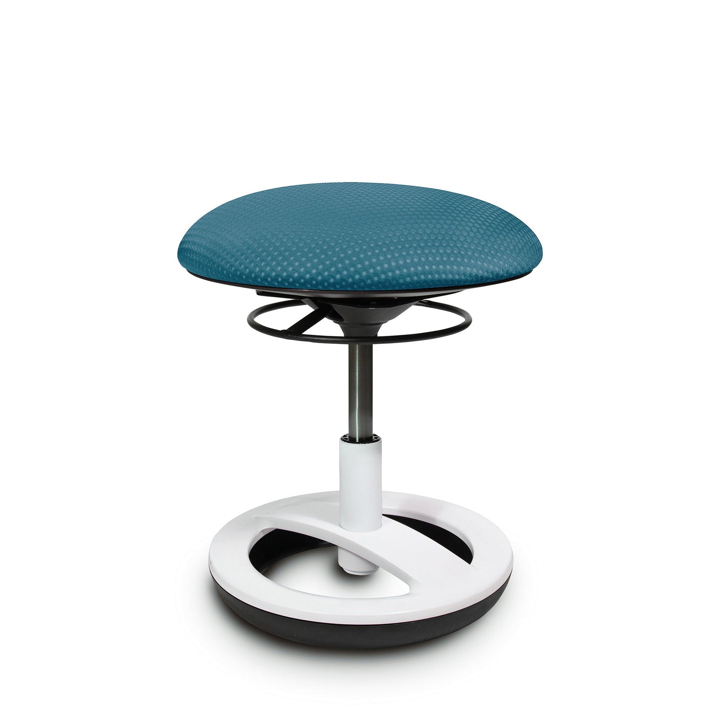 TOPSTAR Kindersitzhocker Sitness Bobby rund 100 % Polyester petrolblau