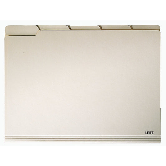Leitz Einstellmappe DIN A4 200g/m² Kraftkarton, recycelt chamois 100 St./Pack.