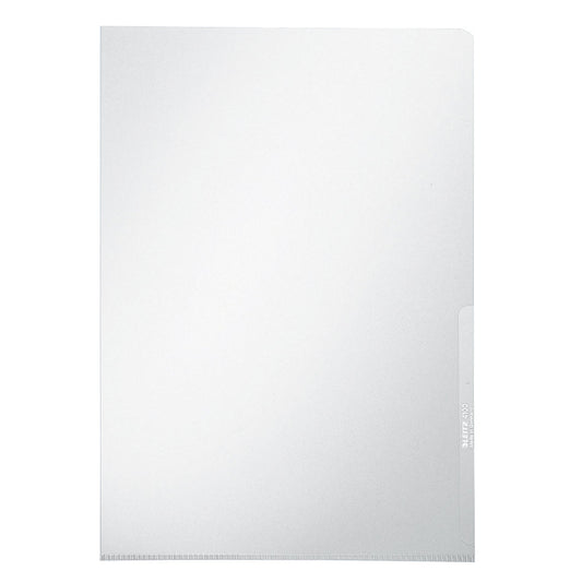 Leitz Sichthülle Premium DIN A4 150µm oben, rechts offen dokumentenecht PVC-Hartfolie transparent glänzend 500 St./Pack.