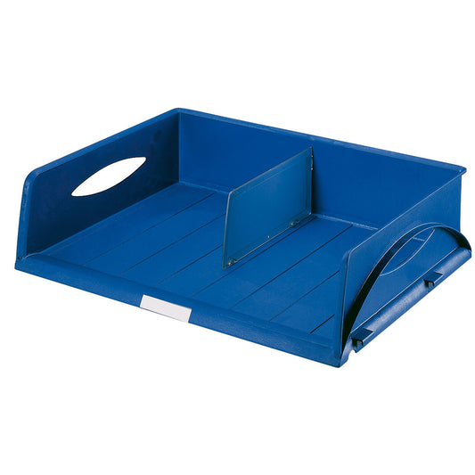 Leitz Briefablage Sorty Jumbo DIN A3 quer, DIN C3 quer, Überbreite Polystyrol Farbe: blau