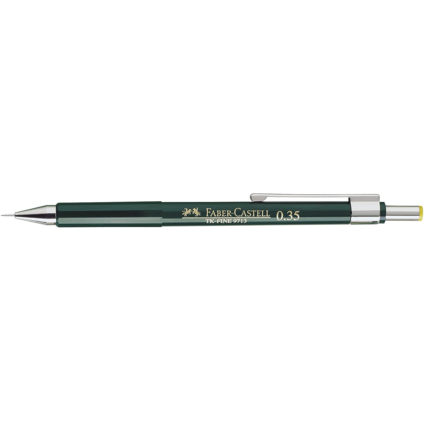 Faber-Castell Druckbleistift TK®-FINE 9713 0,35mm HB inkl. 3 Feinminen dunkelgrün
