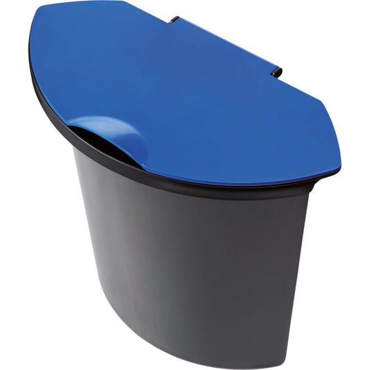 helit Abfalleinsatz the collector helit Papierkörbe H 61061, H 61062 31,6 x 31,2 x 16,4 cm (B x H x T) Polystyrol schwarz/blau