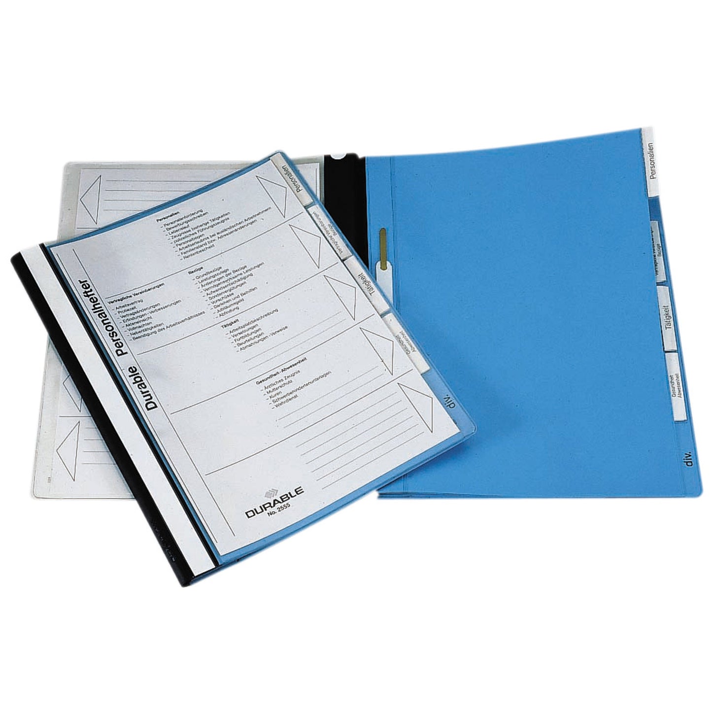 DURABLE Personalhefter DIN A4 PVC blau