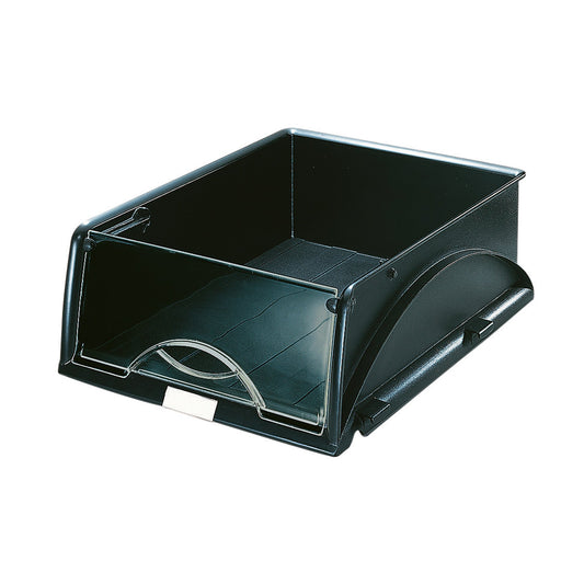 Leitz Briefablage Sorty DIN A4, DIN C4, Überbreite Polystyrol Farbe: schwarz