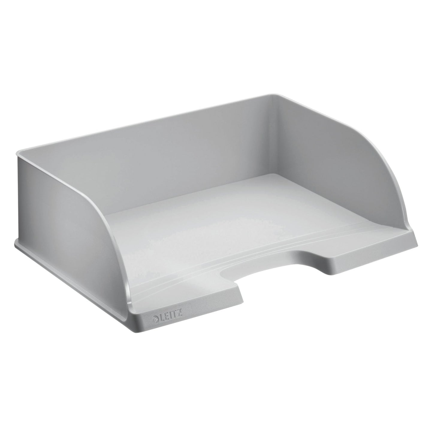 Leitz Briefablage Jumbo Plus DIN A4 quer Polystyrol Farbe: grau