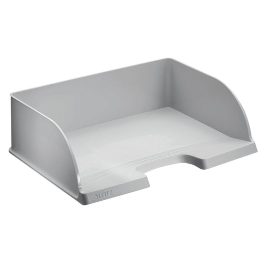 Leitz Briefablage Jumbo Plus DIN A4 quer Polystyrol Farbe: grau