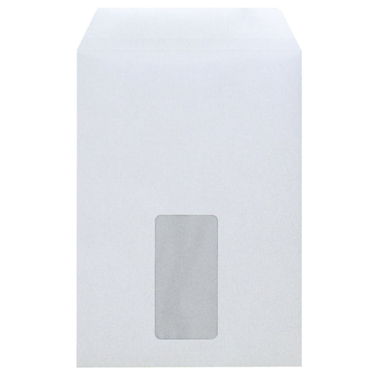 Soennecken Versandtasche DIN C5 162 x 229 mm (B x H) mit Haftklebung mit Fenster 90g/m² weiß 500 St./Pack.