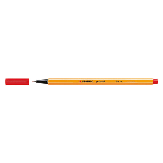 STABILO® Fineliner point 88® 0,4mm rot