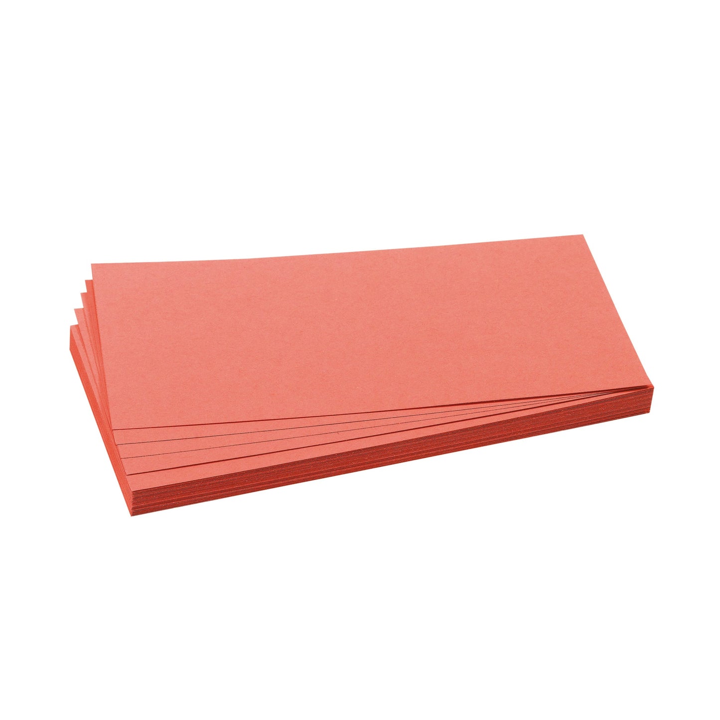 FRANKEN Moderationskarte 20,5 x 9,5 cm (B x H) 130g/m² Altpapier, 100 % recycelt rot 500 St./Pack.