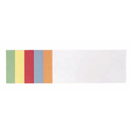 FRANKEN Moderationskarte 20,5 x 9,5 cm (B x H) 130g/m² Altpapier, 100 % recycelt farbig sortiert 500 St./Pack.