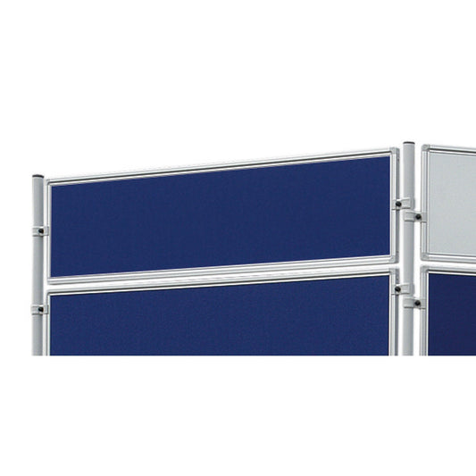 FRANKEN Stellwand ECO 120 x 60 cm (B x H) Zubehör erforderlich FRANKEN Standbein für Stellwand ECO EL-UES19, -EL-UES16, FRANKEN Rollenset ECO EL-UTR Filz blau