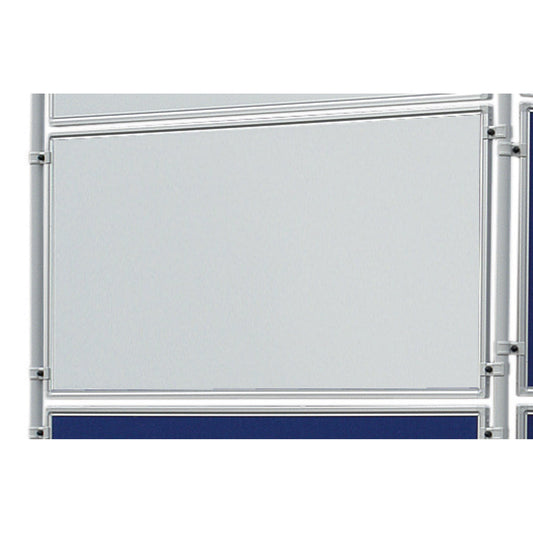 FRANKEN Stellwand ECO 120 x 90 cm (B x H) Zubehör erforderlich FRANKEN Standbein für Stellwand ECO EL-UES19, -EL-UES16, FRANKEN Rollenset ECO EL-UTR Aluminium weiß