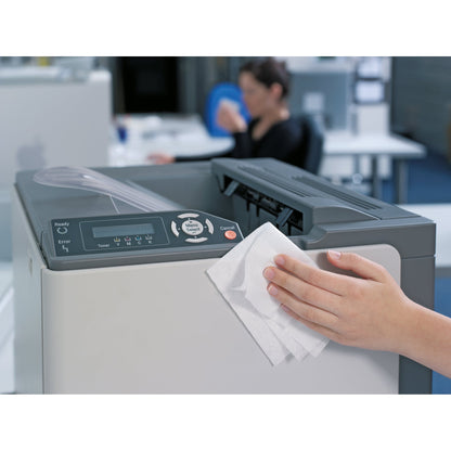 DURABLE Reinigungstuch SUPERCLEAN BOX Computer, Drucker, Telefone, Bürogeräte feucht nicht nachfüllbar 100 St./Pack.