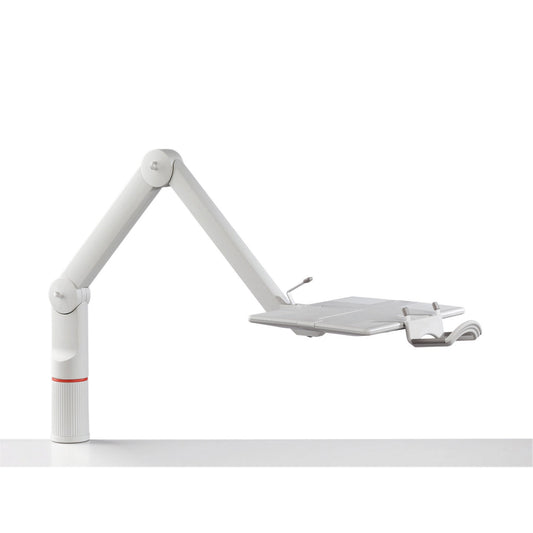 NOVUS Telefonschwenkarm TalkMaster 41,5 x 47 x 25,8 cm (B x H x T) Universalzwinge 2kg 360° Kunststoff lichtgrau