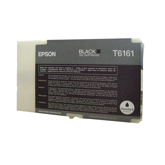 Epson Tintenpatrone Originalzubehör T6161 ca. 3.000 Seiten schwarz 76ml