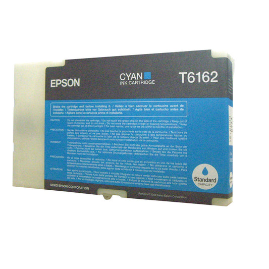 Epson Tintenpatrone Originalzubehör T6162 ca. 3.500 Seiten cyan 53ml