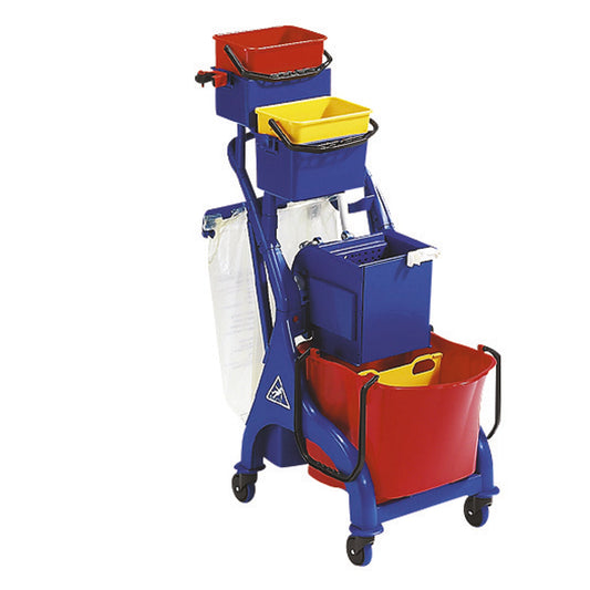 FILMOP Reinigungswagen VEGA blau