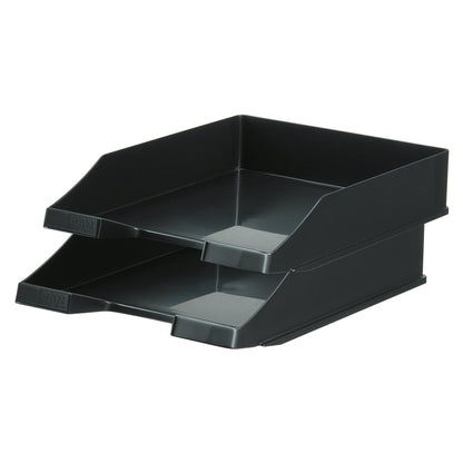 HAN Briefablage KLASSIK DIN A4, DIN C4 Polystyrol Farbe: schwarz