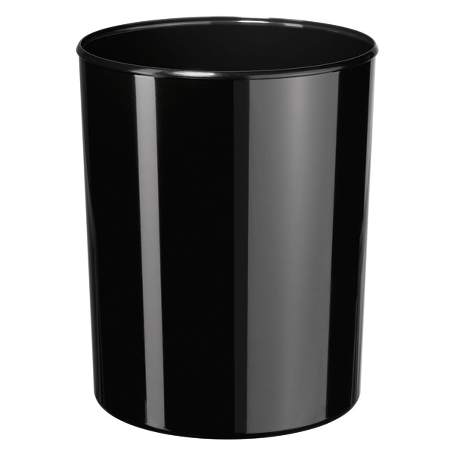 HAN Papierkorb i-Line 24 x 30 cm (Ø x H) Styrol-Methylmethacrylat Farbe: schwarz 1 Sortierfach