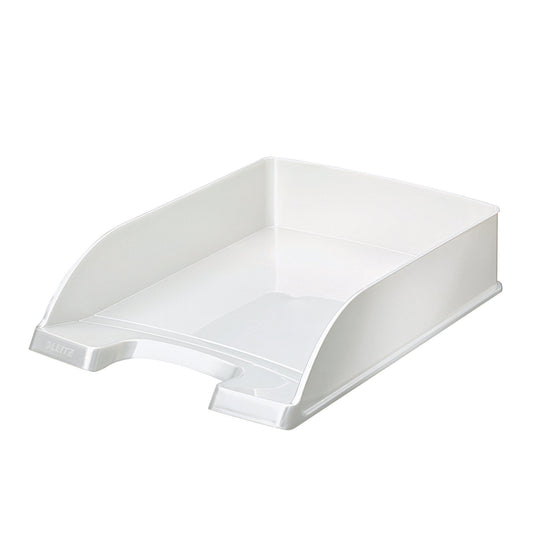 Leitz Briefablage WOW DIN A4 Polystyrol Farbe: weiß