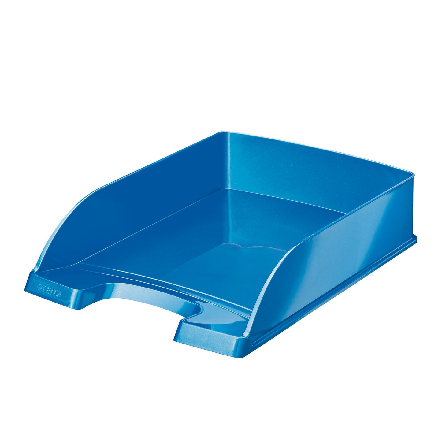 Leitz Briefablage WOW DIN A4 Polystyrol Farbe: blau