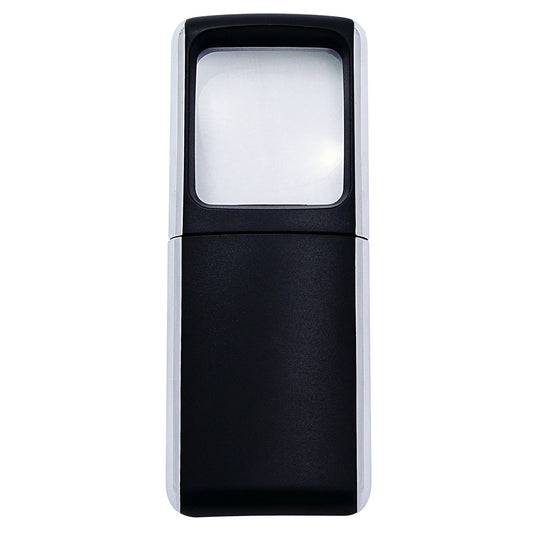 WEDO® Lupe 3-fach 4,7 x 11,8 x 1,4 cm (B x H x T) Kunststoff schwarz
