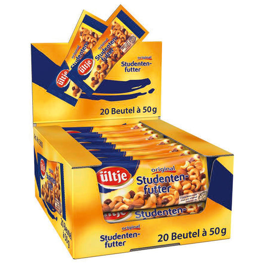 ültje Studentenfutter 20 x 50 g/Pack.