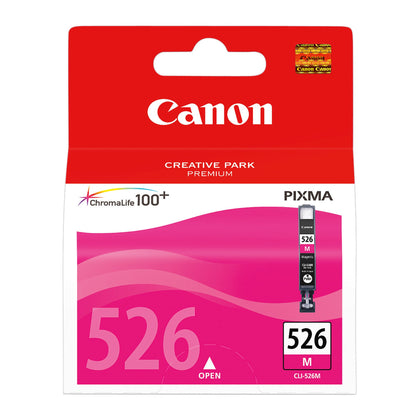 Canon Tintenpatrone Originalzubehör CLI-526M ca. 500 Seiten magenta 9ml