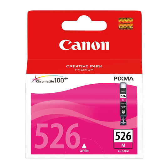 Canon Tintenpatrone Originalzubehör CLI-526M ca. 500 Seiten magenta 9ml