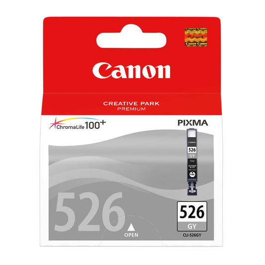 Canon Tintenpatrone Originalzubehör CLI-526GY ca. 520 Seiten grau 9ml