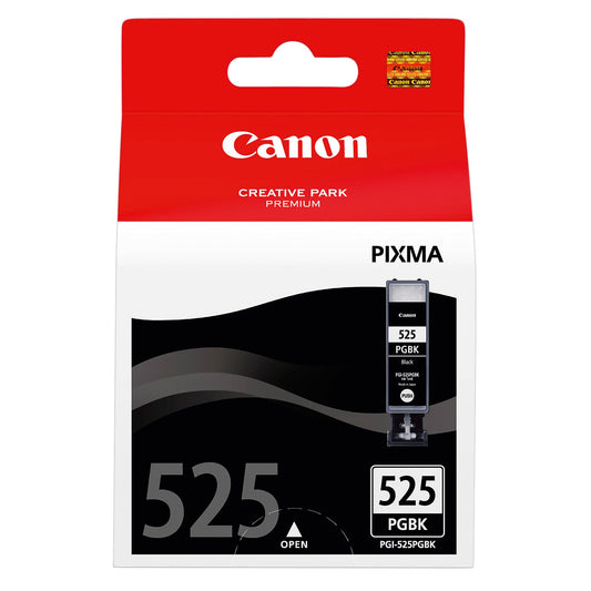 Canon Tintenpatrone kein Originalzubehör PGI-525PGBK ca. 2 x 341 Seiten schwarz 2 x 19ml 2 St./Pack.