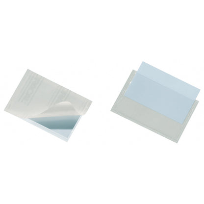 DURABLE Selbstklebetasche POCKETFIX® 9,4 x 6,1 cm (B x H) Polypropylen transparent 10 St./Pack.