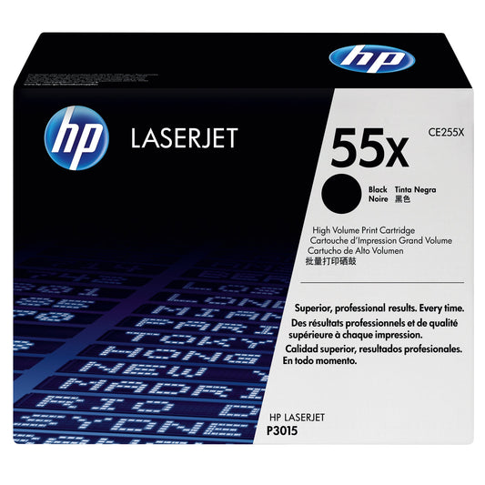 HP Toner Originalzubehör 55X ca. 12.500 Seiten schwarz
