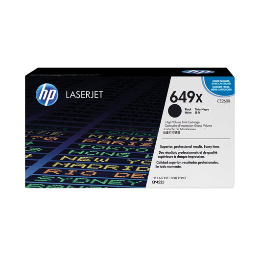 HP Toner Originalzubehör 649X ca. 17.000 Seiten schwarz