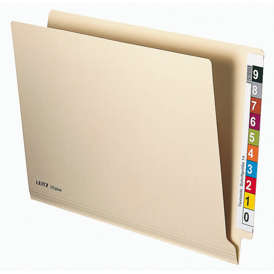 Leitz Einstellmappe OCplus® DIN A4 260g/m² Kraftkarton chamois 50 St./Pack.