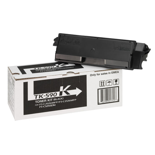 KYOCERA Toner Originalzubehör TK-590K ca. 7.000 Seiten schwarz