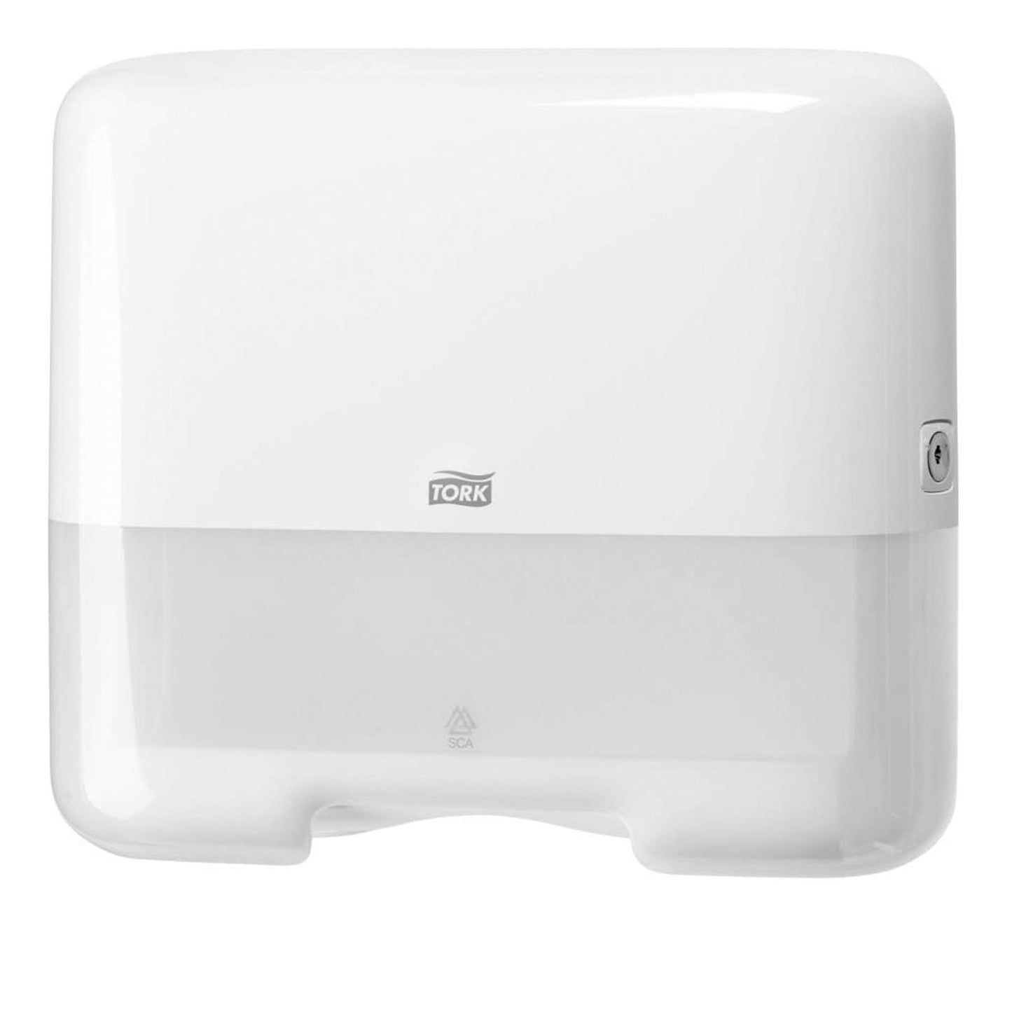 Tork Handtuchspender Elevation Mini Z/Z-Falz / V-Falz, C-Falz 33,2 x 29,1 x 13,5 cm (B x H x T) Kunststoff weiß