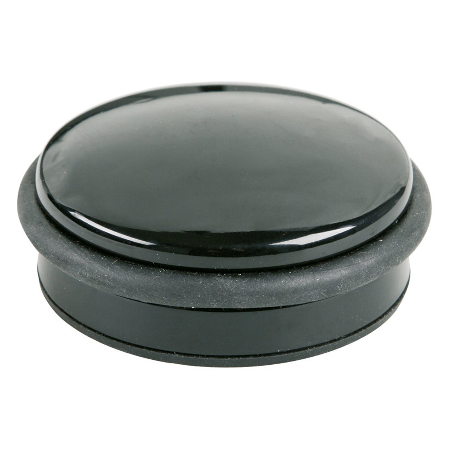 ALCO Türstopper 10 x 4 cm (Ø x H) Metall/Gummi schwarz