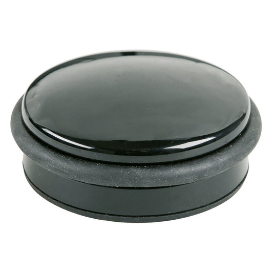 ALCO Türstopper 10 x 4 cm (Ø x H) Metall/Gummi schwarz