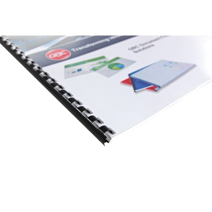 GBC® Plastikbinderücken CombBind® 19mm DIN A4 schwarz 100 St./Pack.