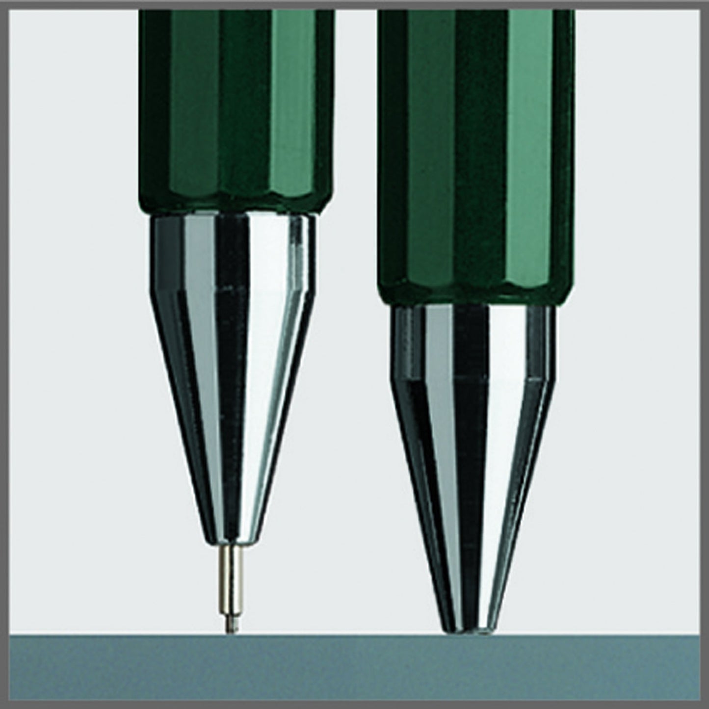 Faber-Castell Druckbleistift TK®-FINE 9713 0,35mm HB inkl. 3 Feinminen dunkelgrün