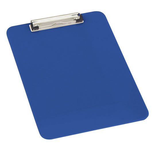 Klemmbrett 22,6 x 31,6 cm (B x H) DIN A4 Polystyrol blau