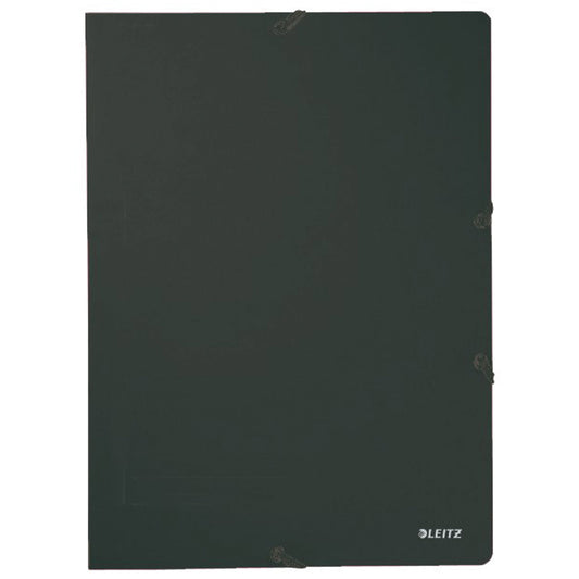 Leitz Eckspanner DIN A4 Pendareckarton, recycelt schwarz