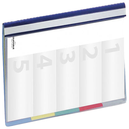 DURABLE Organisationshefter DIVISOFLEX® DIN A4 250 Bl. (80 g/m²) 5 Unterteilungen Kunststoff blau