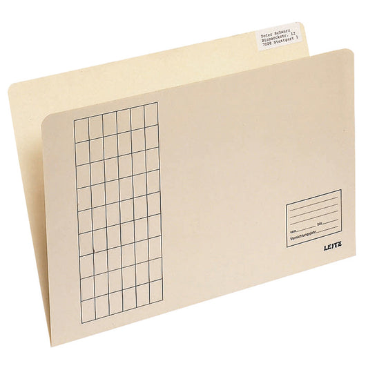 Leitz Einstellmappe DIN A4 180g/m² Kraftkarton, recycelt chamois 100 St./Pack.