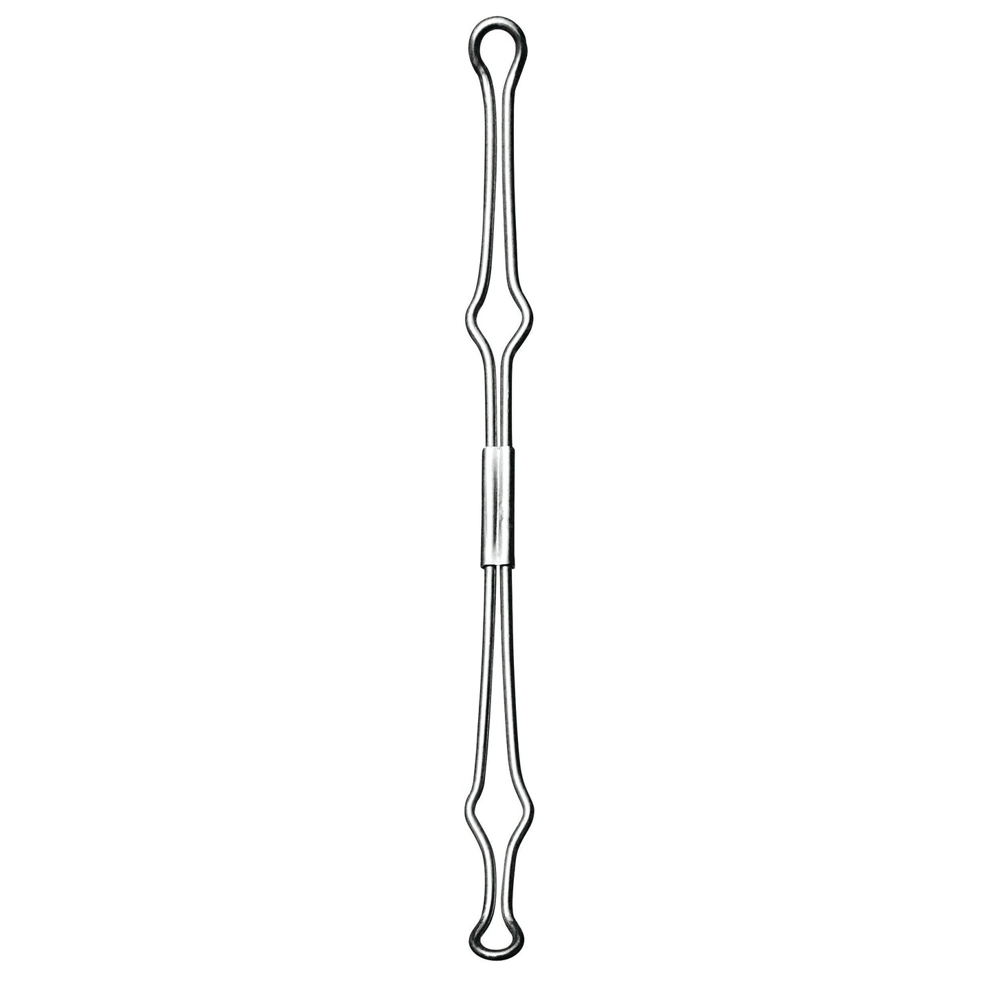 Veloflex Niederhalter Metall silber 100 St./Pack.