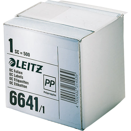 Leitz Schutzfolie 7,2 x 3,9 cm (B x H) transparent 500 St./Pack.