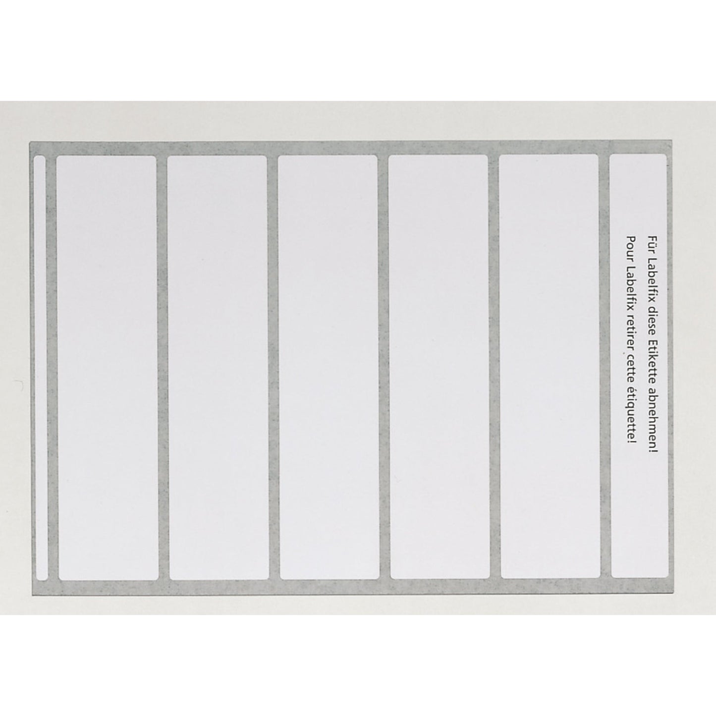 Leitz Beschriftungsetikett Orgacolor® Plus Orgacolor® Plus Registratursysteme weiß 500 Etik./Pack.