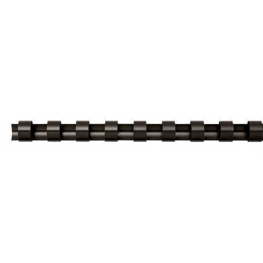 Fellowes® Plastikbinderücken 10mm DIN A4 schwarz 100 St./Pack.