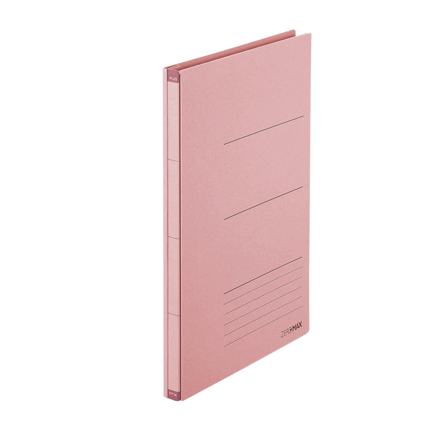 PLUS Japan Ordner Zero Max 10-100mm DIN A4 ohne Schlitze Werkstoff: Papier, 95 % recycelt Material außen: 95 % Recyclingzellstoff Material innen: 95 % Recyclingzellstoff pink